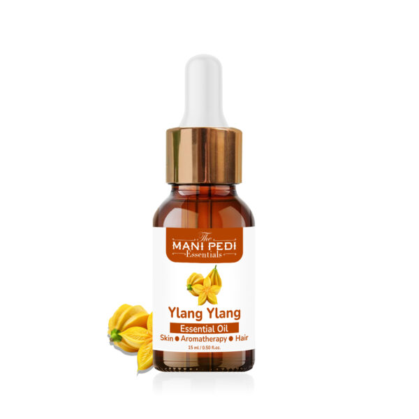 Ylang Ylang Essential Oil Pure & Natural Helps Strengthen Hair Roots & Control Hair Fall. Skin Moisture Helps Control Acne, Aromatherapy - 15ML