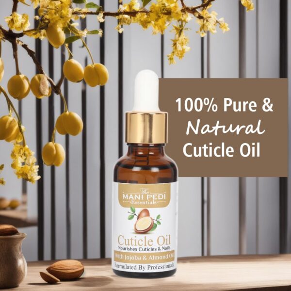 Cuticle Oil Nourishing Blend of Jojoba, Rosehip & Almond oils Penetrate & Helps Nails Grow Longer & Stronger. Soft Cuticles Nails – 30ml - Image 5