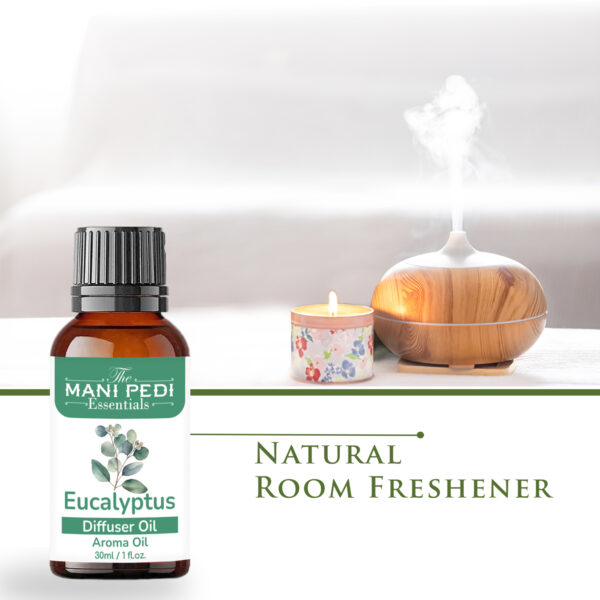 Eucalyptus Diffuser Oil | Strong & Long-Lasting Aroma Oil | Natural Homely Fragrance Diffuser Oil | diffuser essential oil - 30ml - Image 5