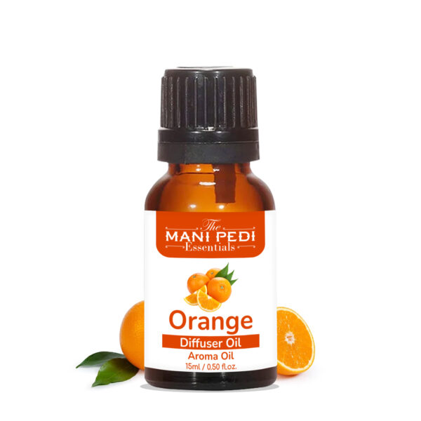 Orange Diffuser Oil | Helps stress Relief & Relaxation | Essential oil for air diffuser home fragrance | Aromatherapy Diffuser essential oil - 15ml