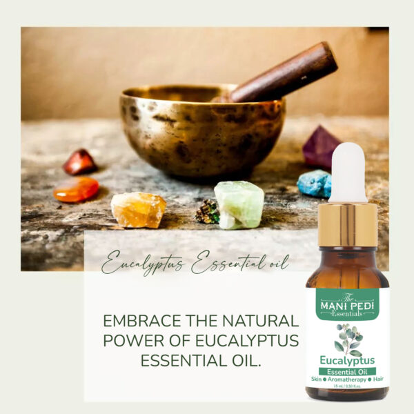 Eucalyptus Essential Oil pure & Natural for Helps Breathe Easier and Boost Your Immune System Naturally - 15ml - Image 4