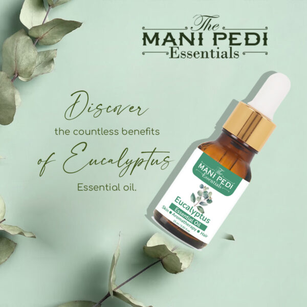 Eucalyptus Essential Oil pure & Natural for Helps Breathe Easier and Boost Your Immune System Naturally - 15ml - Image 2