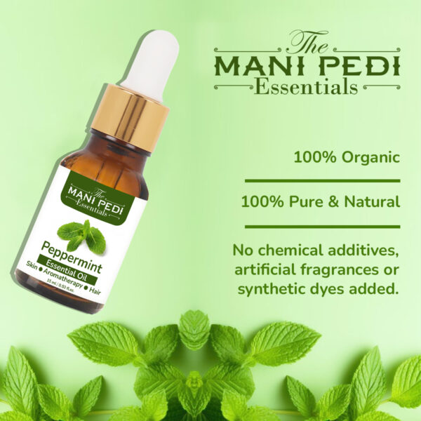 Peppermint Essential Oil For Refreshing & Invigorating Solution | Headaches, Digestive Issues and More naturaly - 15ml - Image 3