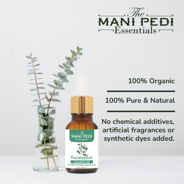 Eucalyptus Essential Oil pure & Natural for Helps Breathe Easier and Boost Your Immune System Naturally - 15ml - Image 3