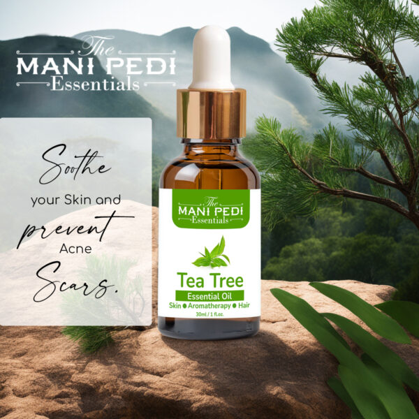 Tea Tree Oil for Skin, Hair, Face & Acne Care. 100% Pure & Natural Essential Oil - 30 ml - Image 3