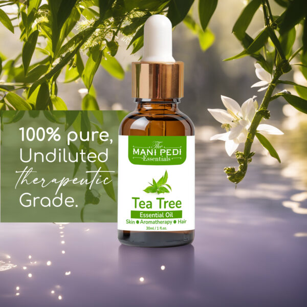 Tea Tree Oil for Skin, Hair, Face & Acne Care. 100% Pure & Natural Essential Oil - 30 ml - Image 5