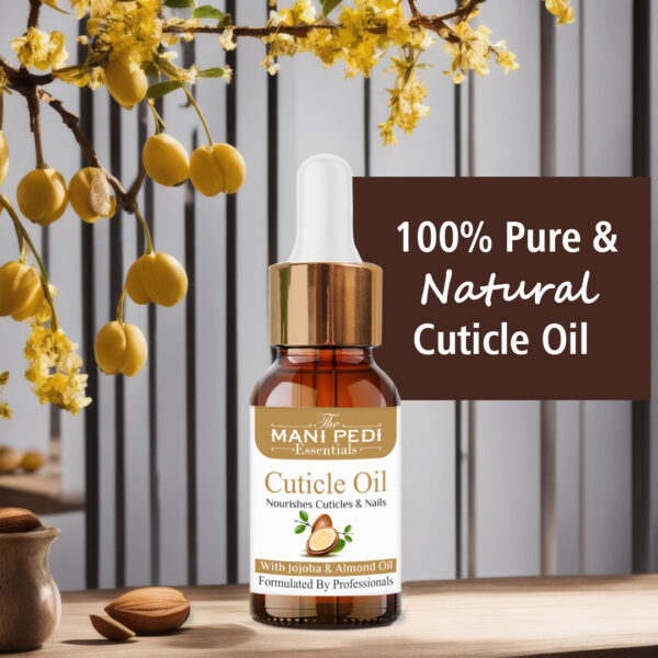 Cuticle Oil for luxurious nails. Enriched with Jojoba, Rosehip & Almond Oils. Perfect for Cuticle Care, Nail Growth & Strength. Gift of love to your hands - 15ml - Image 5