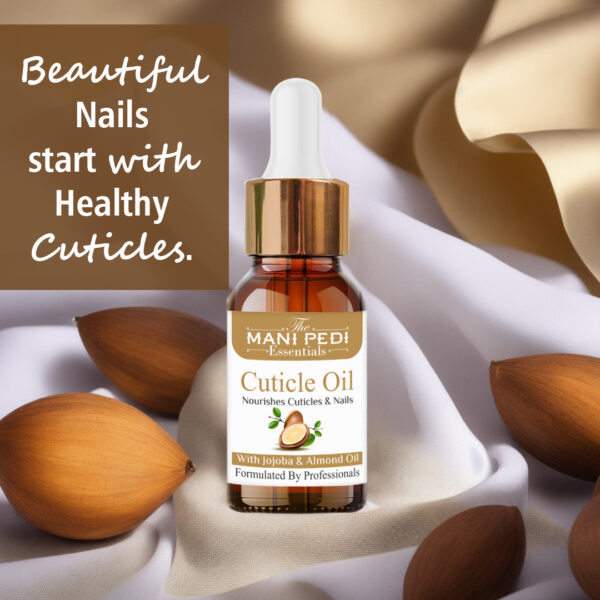 Cuticle Oil for luxurious nails. Enriched with Jojoba, Rosehip & Almond Oils. Perfect for Cuticle Care, Nail Growth & Strength. Gift of love to your hands - 15ml - Image 7