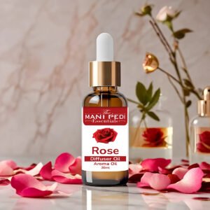 Rose Diffuser Oil| Aromatherapy | Calming Floral |Promotes Relaxation, Calmness & Better Sleep| Healthy Home Fragrance | Long-lasting Aroma - 30ml