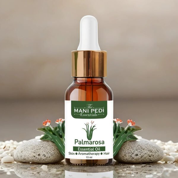 Palmarosa Essential Oil for Helps Skin Care and Aromatherapy - 15ml
