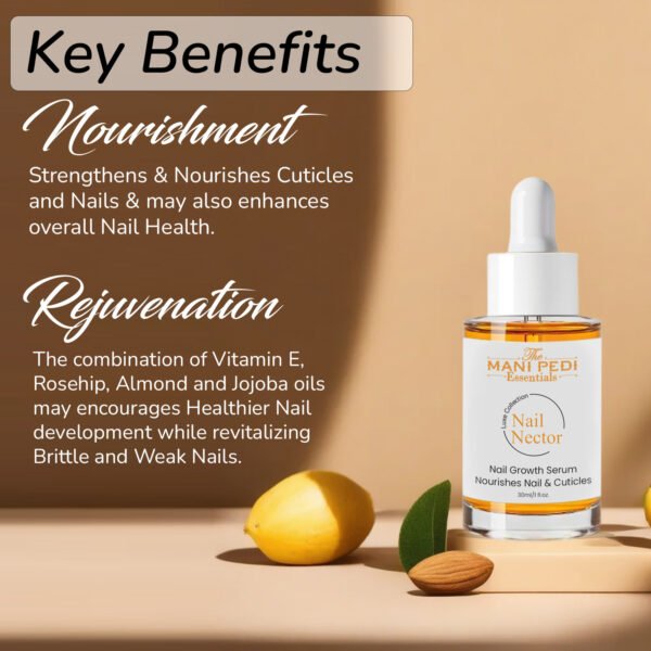Nail Growth Serum. Natural blend of Rosehip, Jojoba, Almond & Rice Bran Oils - Image 7