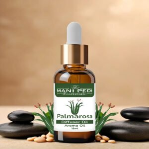 Palmarosa Diffuser Oil | Strong & Long-Lasting Aroma Oil | Aroma Oil for Home Fragrance | diffuser Oil Pure & Undiluted - 15ml