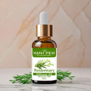 Rosemary Diffuser Oil | Strong & Long-Lasting Aroma Oil | Aromatherapy Grade- Relaxing & Calming Scent for Home, Office, Spa, Gym, Restaurant, Hotel - 15ml