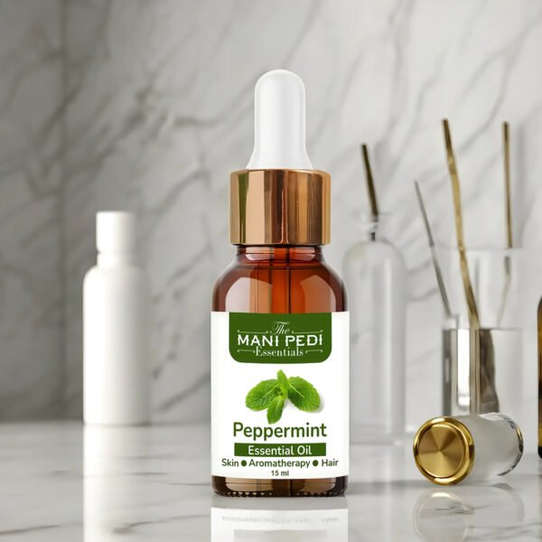 Peppermint Essential Oil For Refreshing & Invigorating Solution | Headaches, Digestive Issues and More naturaly - 15ml