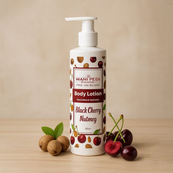 Black Cherry & Nutmeg Body Lotion Locks Deep Nourishment, Revitalize Skin Glow