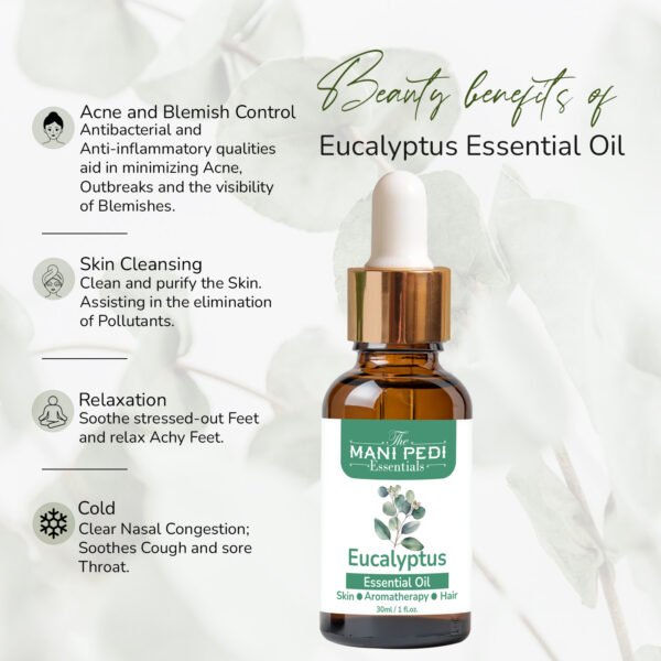 Eucalyptus Essential Oil Breathe Easier and Boost Your Immune System Naturally - 30ml - Image 3