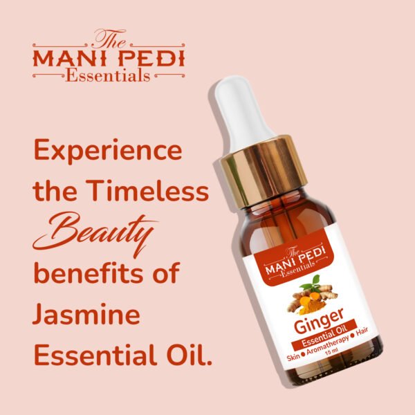 Ginger Essential Oil Therapeutic Grade for helps Fat Loss Oil, Belly Natural Drainage Relax Massage Oil & Waist Stay Perfect Shape - 15ml - Image 5