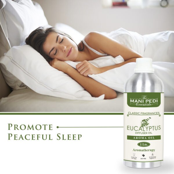 Eucalyptus Diffuser Oil with Long-Lasting Aroma. Notes of Wood & Resin, Relaxes Body & Mind. Ideal for Aromatherapy, Diffusers & Air Purifiers - 1 Liter (1000 ml) - Image 4