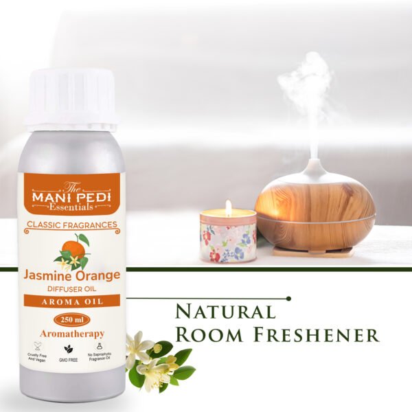 Orange Diffuser Oil| Aromatherapy | Natural Air Purifier| Promotes Relaxation, Calmness & Better Sleep| Healthy Home Fragrance | Long-lasting Aroma - 250ml - Image 5