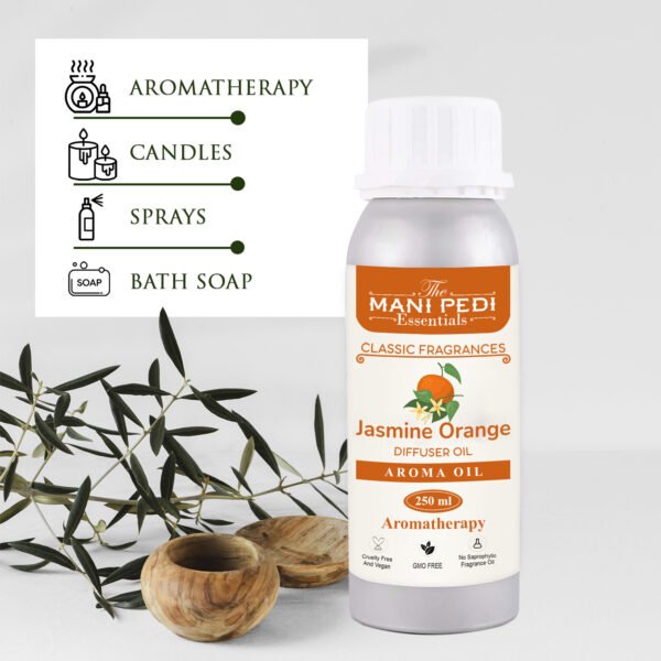 Orange Diffuser Oil| Aromatherapy | Natural Air Purifier| Promotes Relaxation, Calmness & Better Sleep| Healthy Home Fragrance | Long-lasting Aroma - 250ml - Image 6