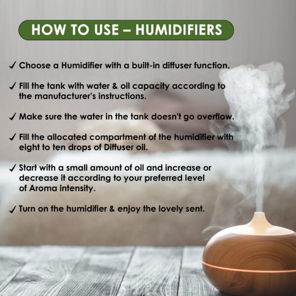 Eucalyptus Diffuser Oil with Long-Lasting Aroma. Notes of Wood & Resin, Relaxes Body & Mind. Ideal for Aromatherapy, Diffusers & Air Purifiers - 1 Liter (1000 ml) - Image 7