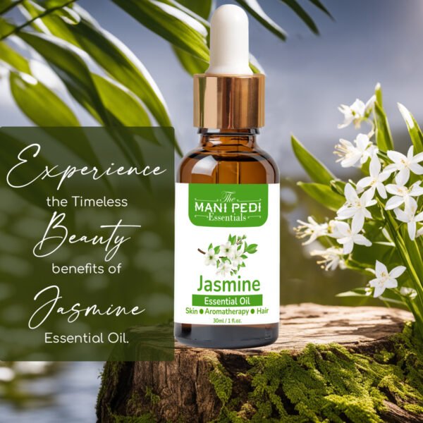 Jasmine Essential Oil for Helps Hair Growth, Bathing, Pooja, Diffuser, Home Fragrance & Soap Making | Used Aroma Therapy, Stress Relief & Relaxation - 30ML - Image 6