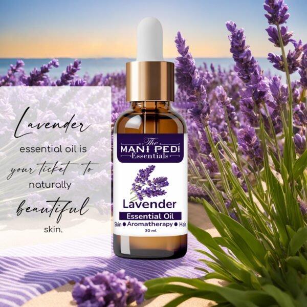 Lavender Essential Oil. Skin, Hair Fall, Relaxation, Sleep, Aromatherapy & Body. Lavandula Angustifolia. Pure, Organic, 100% Natural & Undiluted - 30ml - Image 6