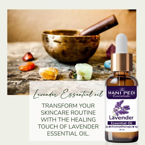 Lavender Essential Oil. Skin, Hair Fall, Relaxation, Sleep, Aromatherapy & Body. Lavandula Angustifolia. Pure, Organic, 100% Natural & Undiluted - 30ml - Image 4