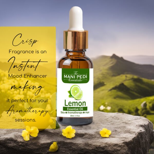 Lemon Essential Oil for Brighter Skin and a Clean, Refreshing Home The Natural Solution - 30ml - Image 4