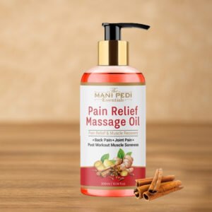 Pain Relief Massage Oil for Joint & Back Pain, Muscle Soreness & Post Workout Recovery.