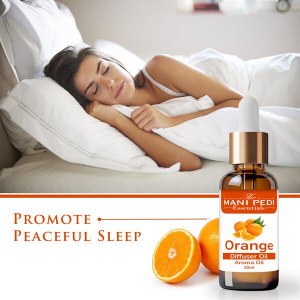 Orange Diffuser Oil | Helps stress Relief & Relaxation | Essential oil for air diffuser home fragrance | Aromatherapy Diffuser essential oil - 30ml - Image 4