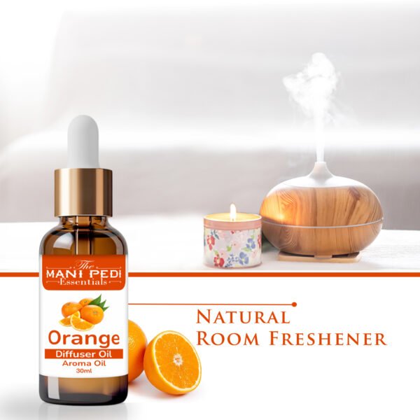 Orange Diffuser Oil | Helps stress Relief & Relaxation | Essential oil for air diffuser home fragrance | Aromatherapy Diffuser essential oil - 30ml - Image 5