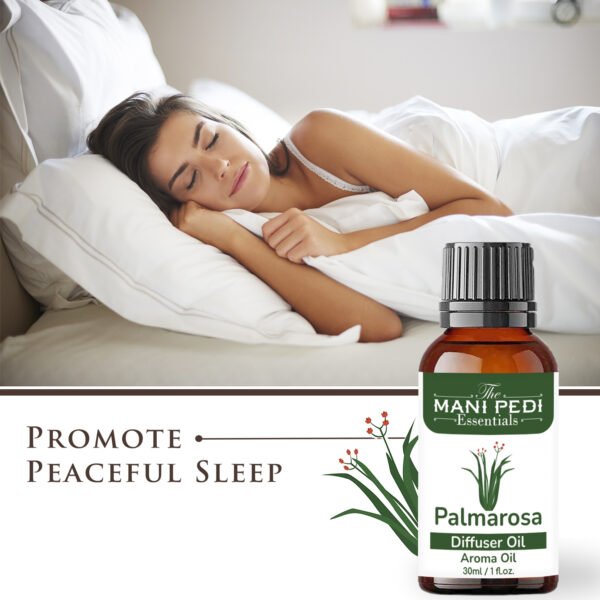 Palmarosa Diffuser Oil | Strong & Long-Lasting Aroma Oil | Aroma Oil for Home Fragrance | diffuser Oil Pure & Undiluted - 30ml - Image 4