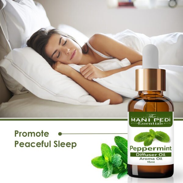 Peppermint Diffuser Oil | Aroma Diffuser Oil For Home, Office, Spa, Hotel Fragrance Diffuser Oil | Pure Diffuser Essential Oil - 15ml - Image 4