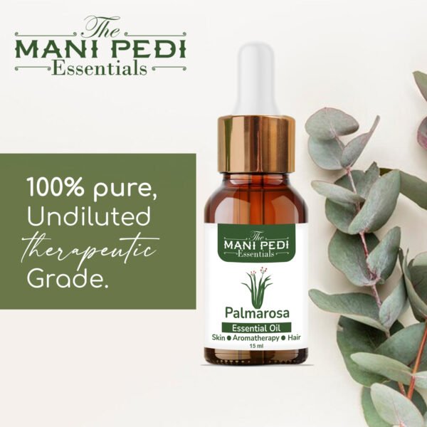 Palmarosa Essential Oil for Helps Skin Care and Aromatherapy - 15ml - Image 5