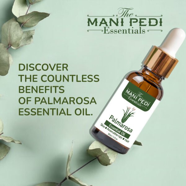 Palmarosa Essential Oil for Skin Care and Aromatherapy 100% Pure & Natural - 30ml - Image 5