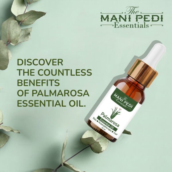 Palmarosa Essential Oil for Helps Skin Care and Aromatherapy - 15ml - Image 2