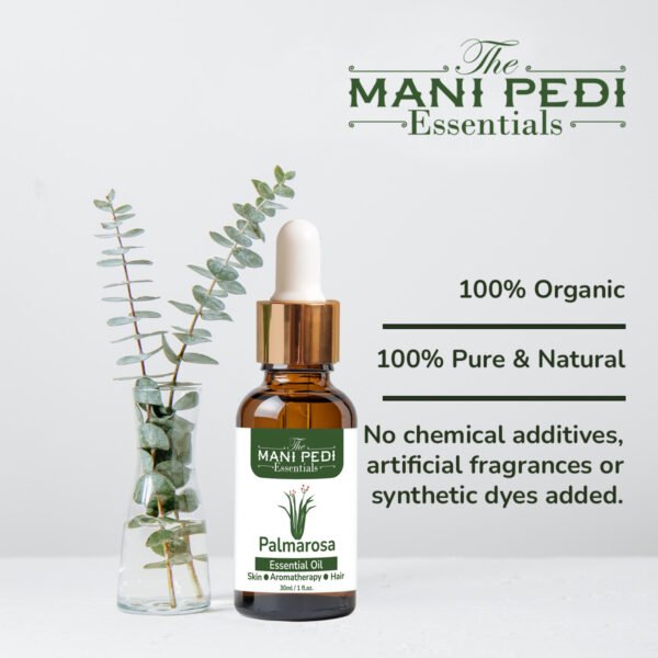 Palmarosa Essential Oil for Skin Care and Aromatherapy 100% Pure & Natural - 30ml - Image 6