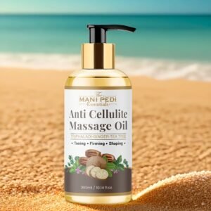 Anti Cellulite Massage Oil with Triphaladi, Ginger Oil & Tea-Tree Oil for Toning, Firming & Shaping.