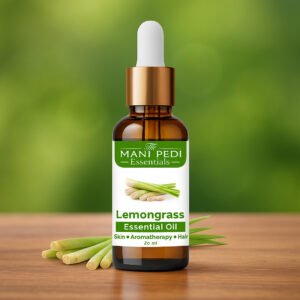 Lemongrass Essential Oil 100% Undiluted Pure And Natural Therapeutic Grade For Skin, Hair Care, Insect Repellant Aromatherapy - 30ml