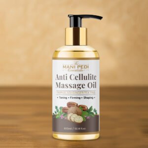 Anti Cellulite Massage Oil with Triphaladi, Ginger Oil & Tea-Tree Oil for Toning, Firming & Shaping.