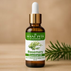 Rosemary Essential Oil. Helps in Hair Re-growth, Hair Fall Reduction & Dandruff. Nourishes Scalp, Stimulates Density & Volume. 100% Natural & Pure, Theraputic Grade - 30 ml