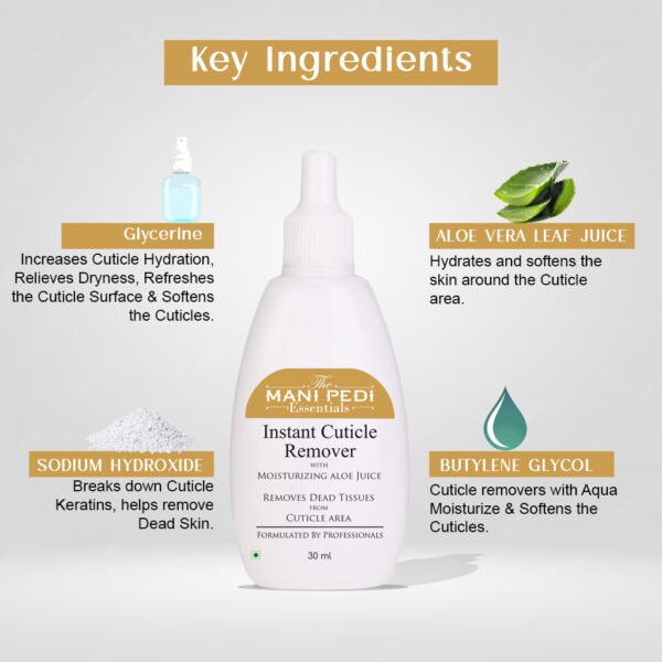 Professional Cuticle Remover with Moisturizing Aloe Vera - Image 4