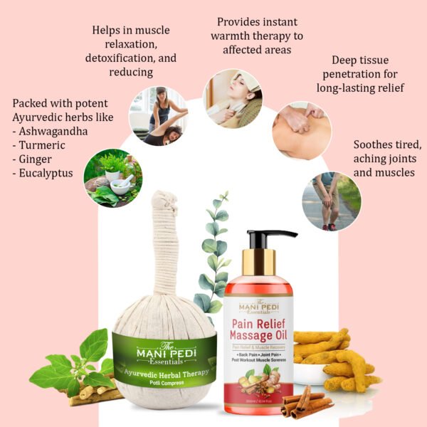 Ayurvedic Herbal Massage Potli with the power of ancient herbs. Natural goodness that helps - Image 3