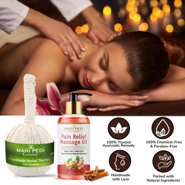 Ayurvedic Herbal Massage Potli with the power of ancient herbs. Natural goodness that helps - Image 2
